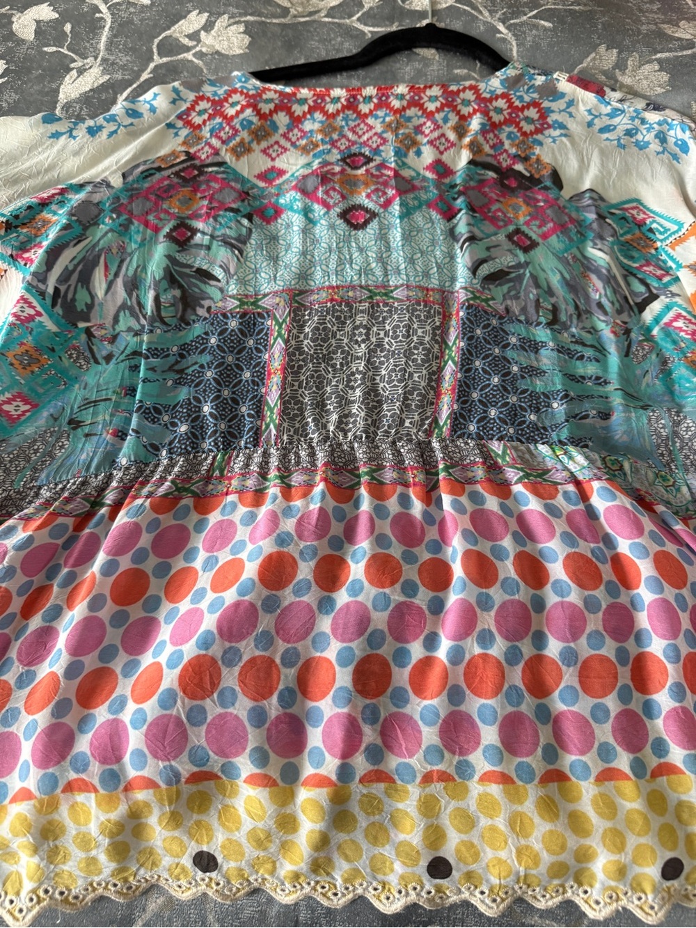 Johnny Was Beautiful Pizzo Blouse. - Picture 3 of 13